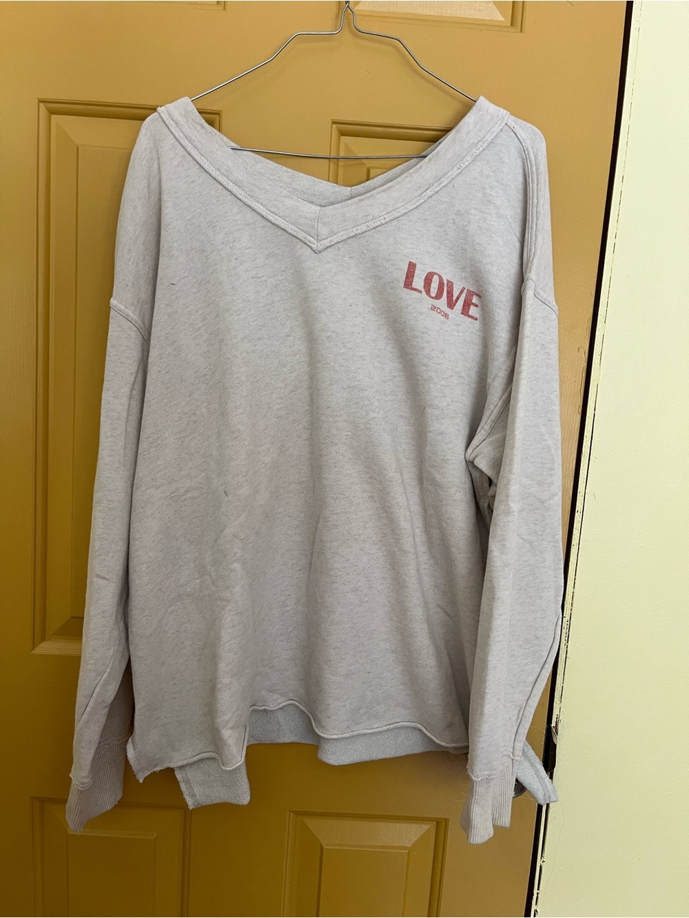 aerie 'LOVE' Pullover Sweater